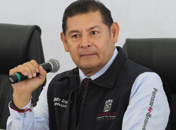 Llamado de Armenta a partidos políticos evitar candidaturas vinculadas a delincuencia