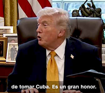 “Seria un honor tomar Cuba”: Donald Trump