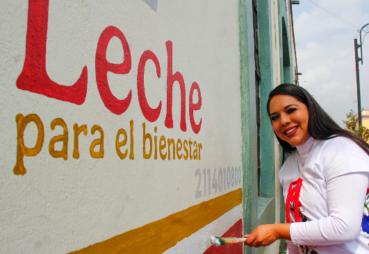 En Cholula aumentó número de beneficiarios al programa “Leche para el Bienestar”