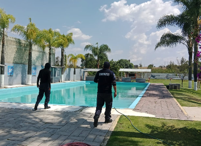 Protección Civil supervisa balnearios en Cholula previo a Semana Santa