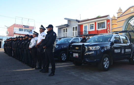 Premia Federación a Cuautlancingo en seguridad pública