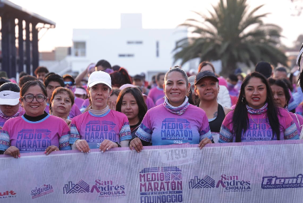 Medio Maratón Sanandreseño reunió a 3 mil participantes