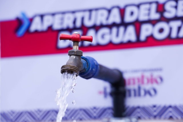 Más familias de San Rafael Comac cuentan con agua potable