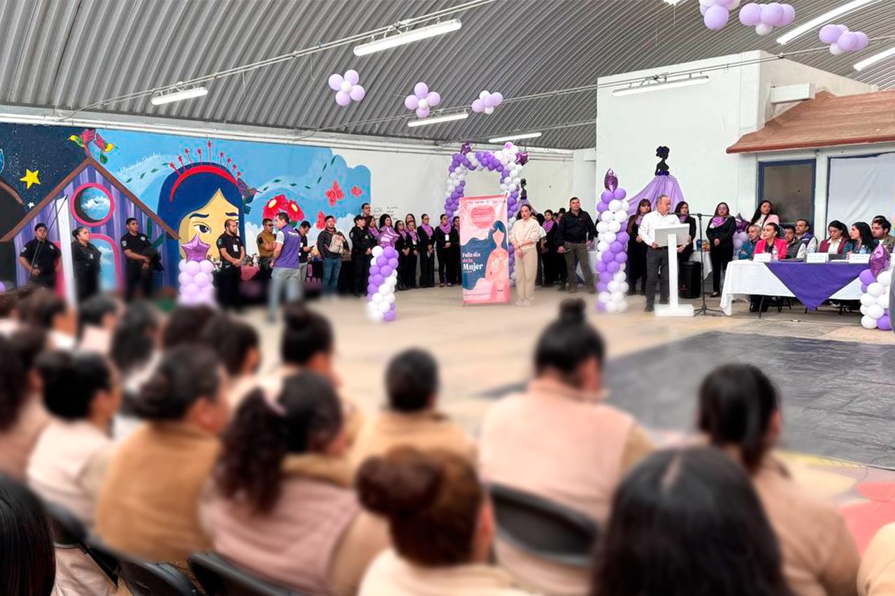 Centro penitenciario de Ciudad Serdán conmemora “Día Internacional de la Mujer”