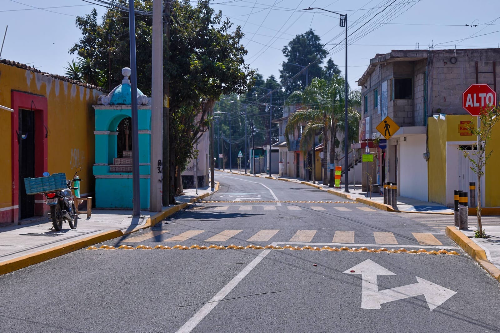 San Luis Tehuiloyocan mejor pavimentado