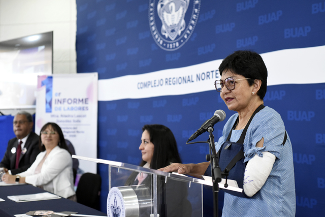 Complejos regionales, fortaleza para la BUAP: Lilia Cedillo