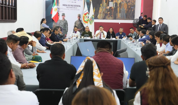 Armenta encabezó mesa de seguridad en Atlixco