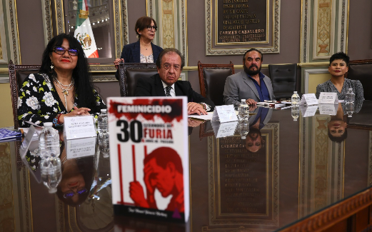 Congreso del Estado presentó el libro “Feminicidio: 30 segundos de furia x 30 años de prisión”