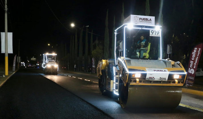 Décadas de olvido de alcaldes irresponsables; la Diagonal Defensores de la Repúbica es rehabilitada por el gobierno de Armenta