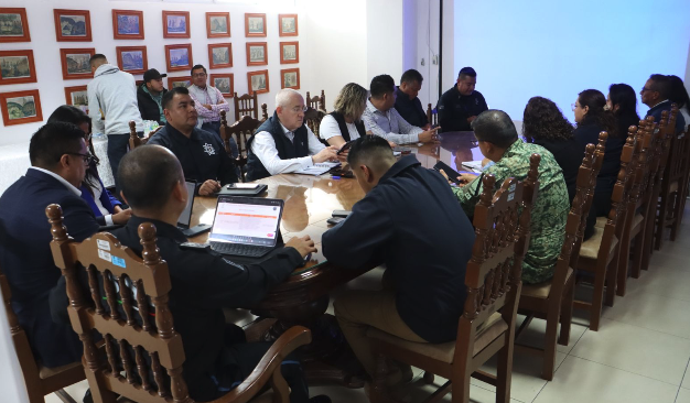 Jefes policiacos se reunieron en Cuautlancingo