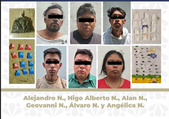 Desmantela Fiscalía a la temible banda “Los Ingobernables” dedicada al narcomenudeo y robo