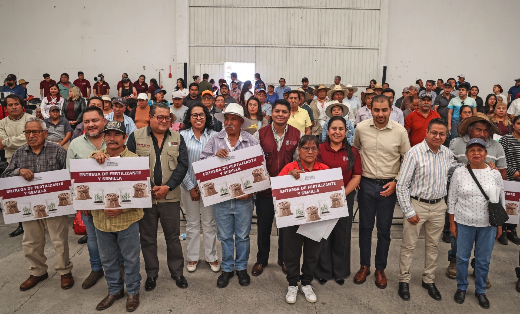 Promete Omar Muñoz no abandonar a productores ni al campo