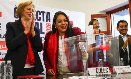 Inició Colecta de la Cruz Roja en San Pedro Cholula