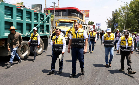 El 70 por ciento de obras de pavimentación en Puebla capital las realiza el gobierno estatal