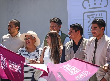 Se reconstruye la calle Tlaxcala, de las más transitadas en Cuautlancingo