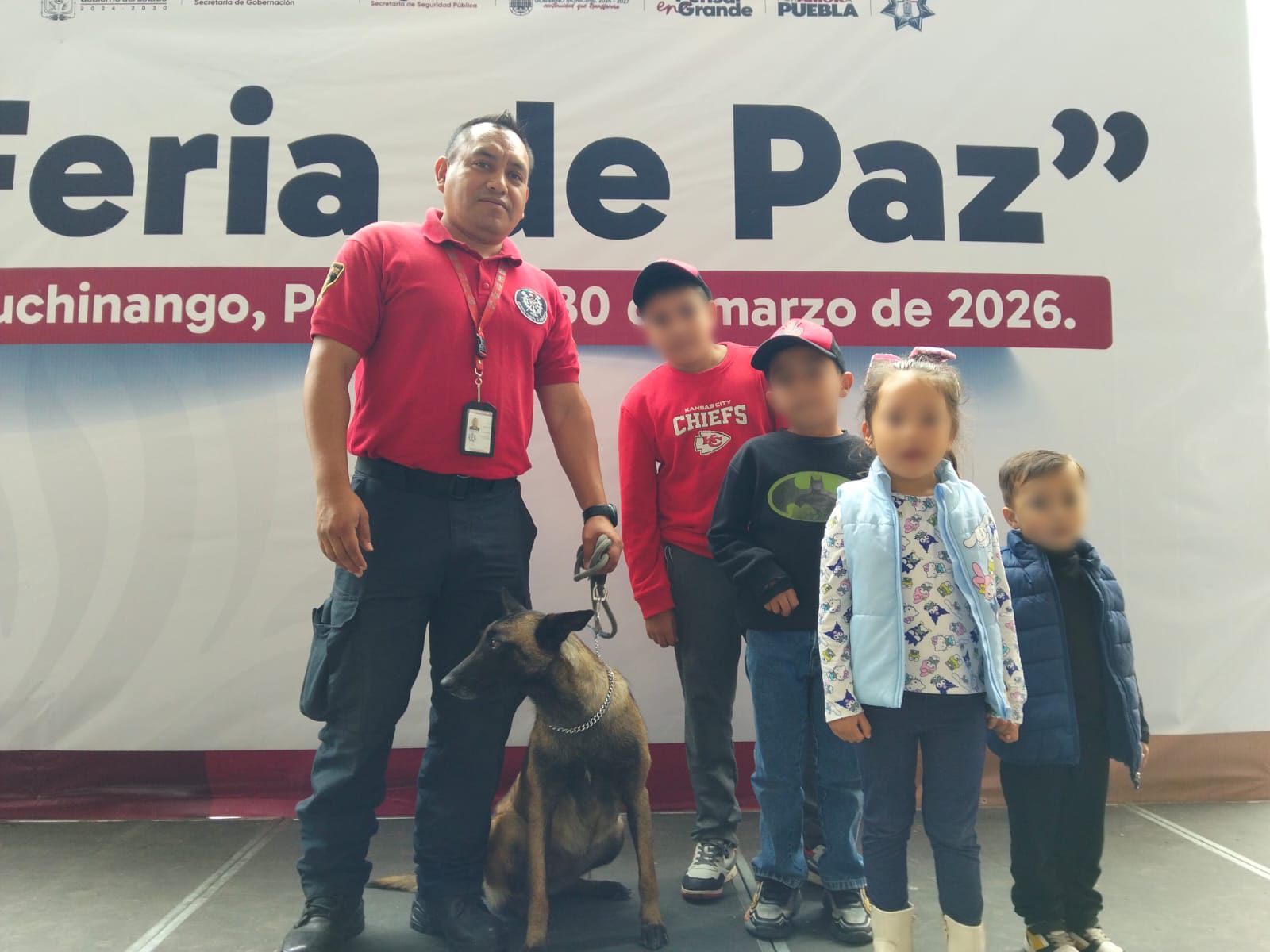 Feria de paz en Huauchinango