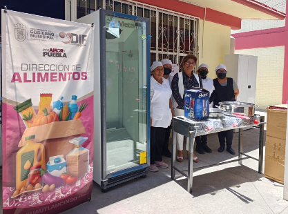DIF Cuautlancingo fortalece la alimentación escolar