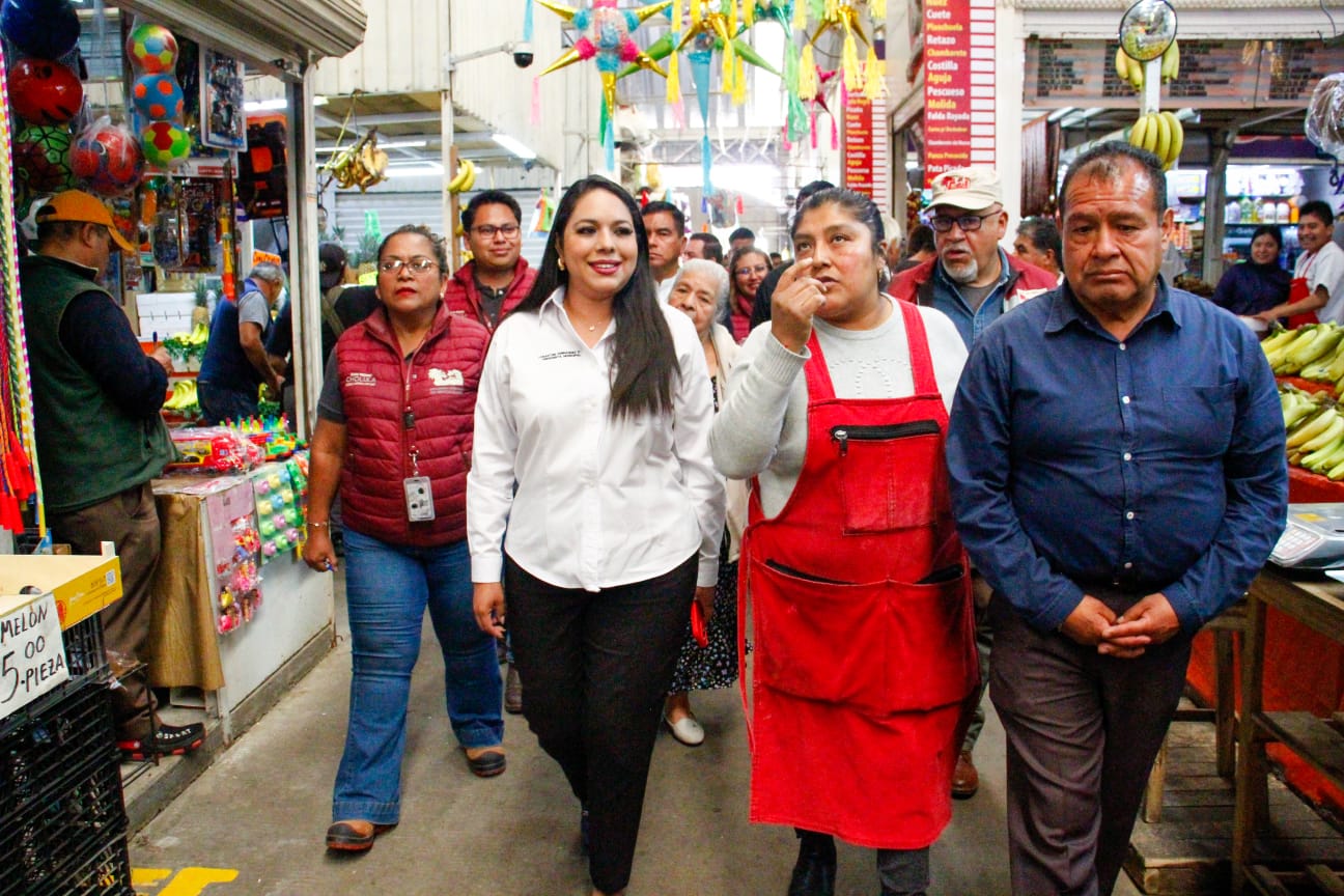 En Cholula, proyectan mantenimiento integral a mercados y tianguis