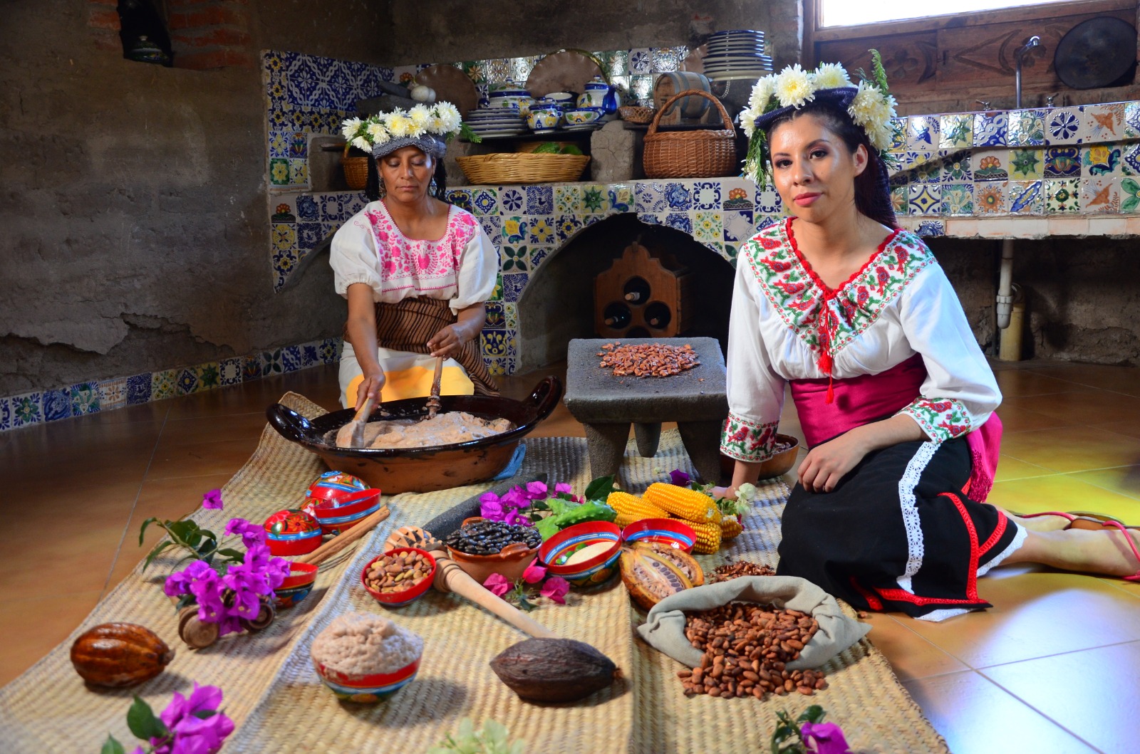 El cacao la Bebida ritual de Cholula