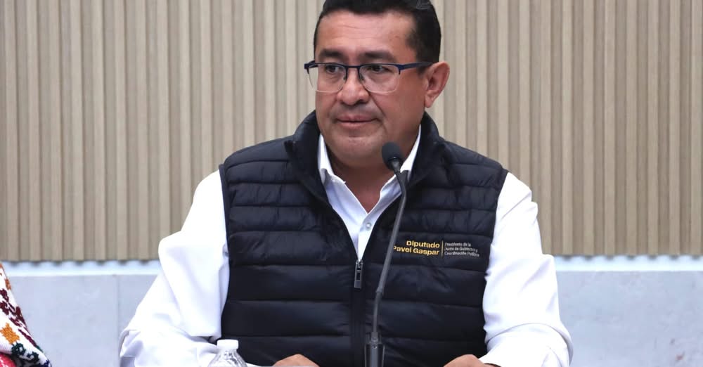 Pavel Gaspar garantiza división de Poderes y trabajo conjunto en favor de la ciudadanía
