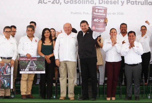 Pemex premia por cuarta vez a Puebla por combatir robo de hidrocarburos
