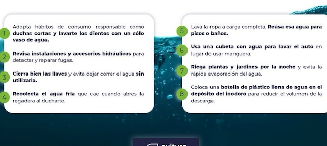 Llaman al ahorro de agua; directiva de Mamás EXATEC