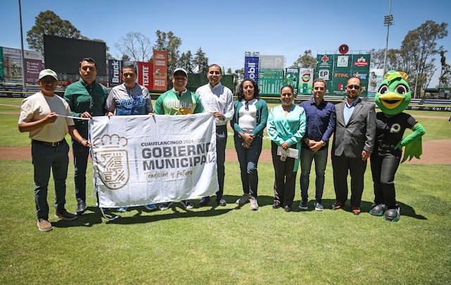 Alcalde Omar Muñoz refrendó alianza con Pericos de Puebla