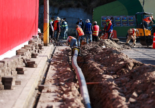 San Andrés Cholula: Amplían red de agua potable en la colonia Emiliano Zapata