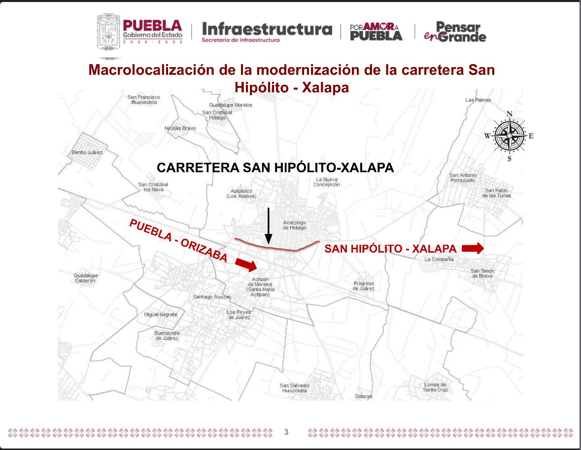 Modernización de carretera San Hipólito-Xalapa costará 120 MDP