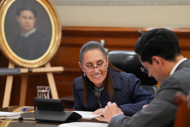Sheinbaum, habló con el presidente Trump