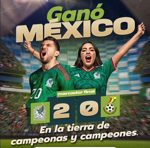 ¡Ganó México y ganó Puebla!