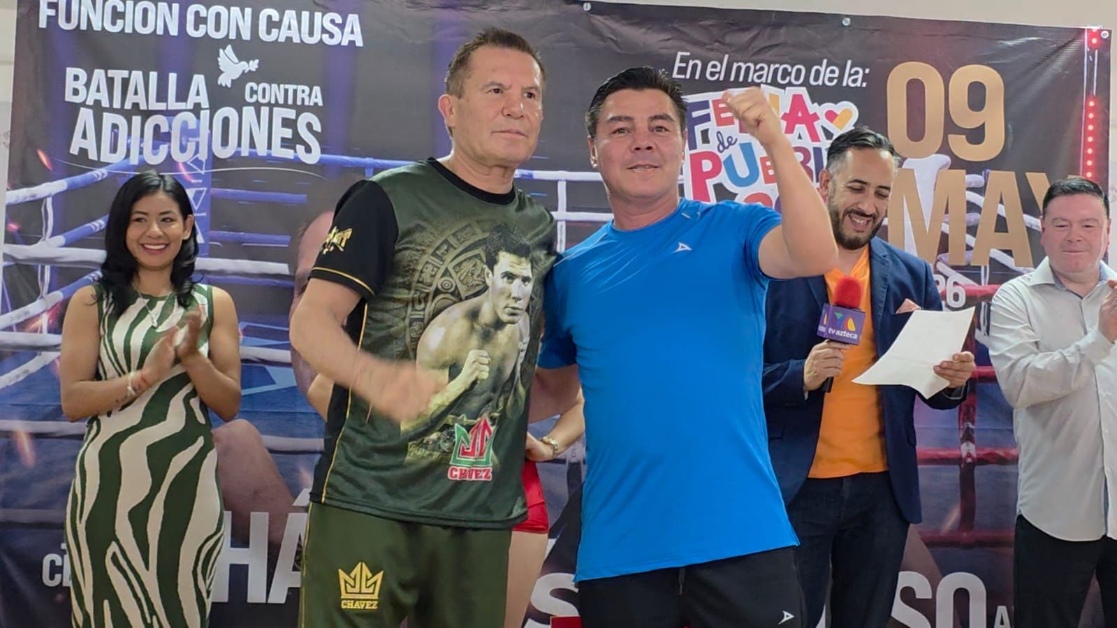 Julio César Chávez y el “Travieso” listos para la gran pelea