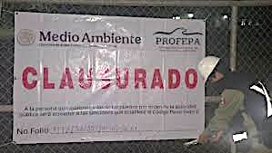 PROFEPA clausuró relleno sanitario de Chiltepeque por riesgo de contaminación de agua y suelos