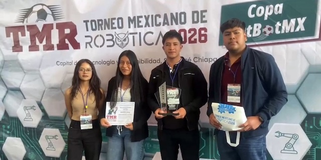 BUAP segundo lugar en el Torneo Mexicano de Robótica