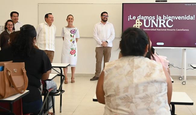 Sheinbaum: “Ningún gobierno extranjero ni los corruptos de antes le van arrebatar la transformación al mexicanos”.