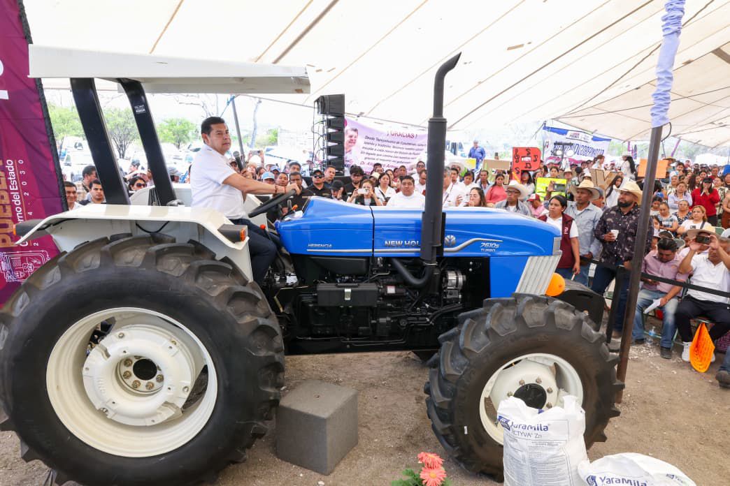 En Puebla se rescata producción agrícola