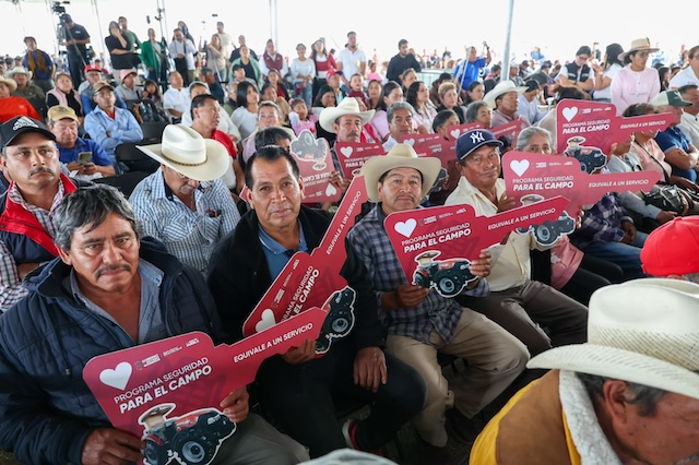 Puebla con inversión histórica de mil 700 MDP para el campo 