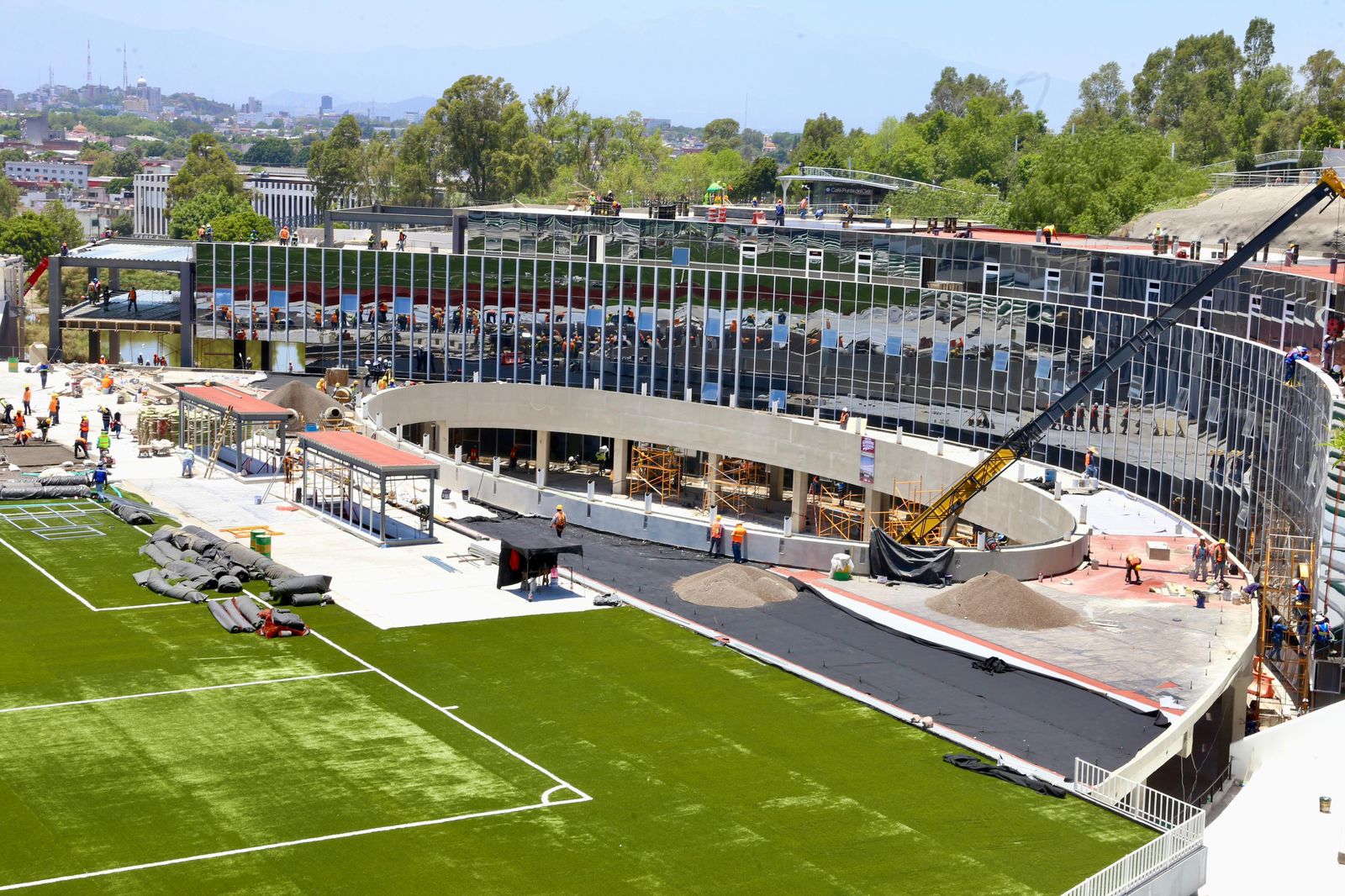 Universidad del Deporte registra 97 por ciento en su construcción