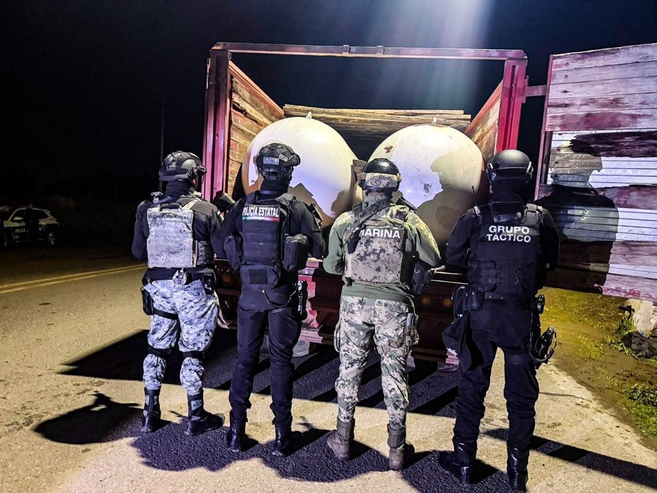 Gobierno estatal y fuerzas de seguridad recuperan cerca de 10 mil litros hidrocarburo robado*