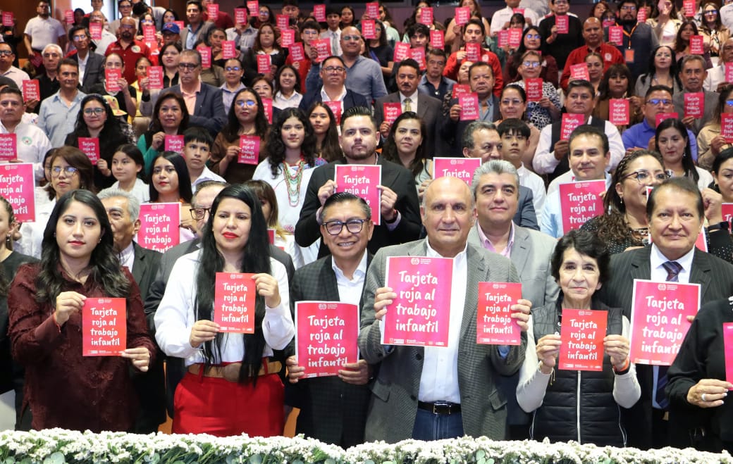 En Puebla hay «Tarjeta Roja» al trabajo infantil