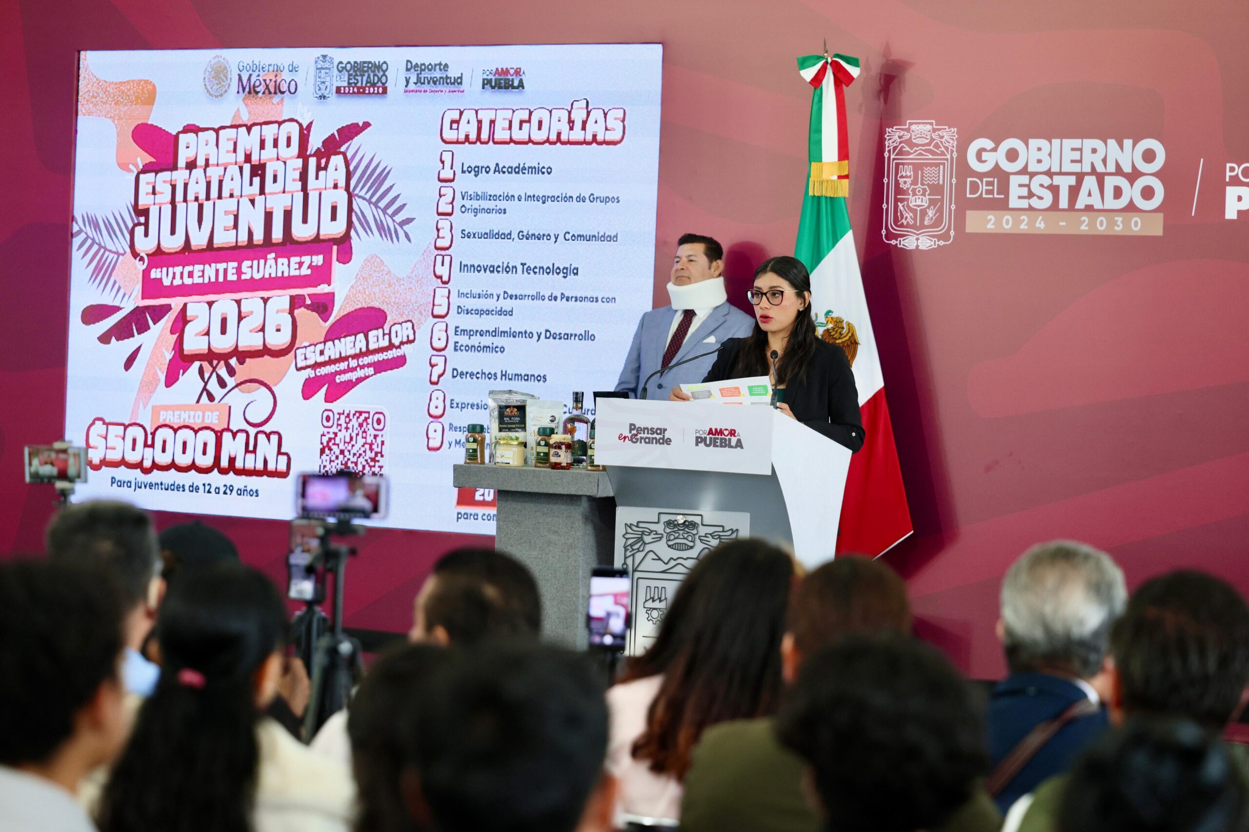 ¡El momento de las juventudes! Puebla activa premio estatal y alianza con CONADE