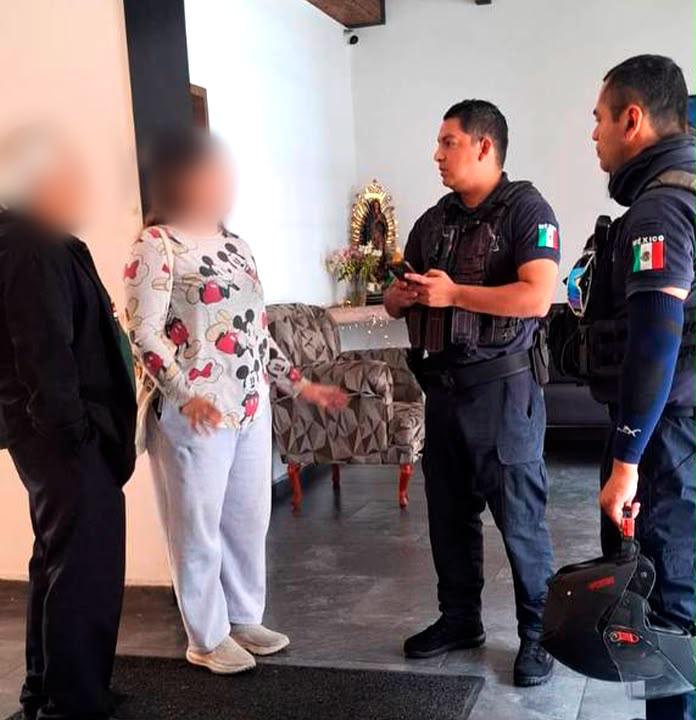 Rescatan SSP y SSC a dos adultos mayores víctimas de secuestro virtual