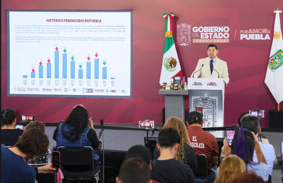 Pide Armenta denunciar actos de violencia en Vía Atlixcáyotl
