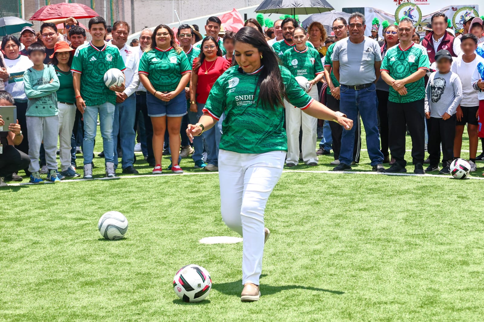 Tonantzin Fernández reafirma su compromiso con la niñez y la juventud al inaugurar el Mundialito Social 2026