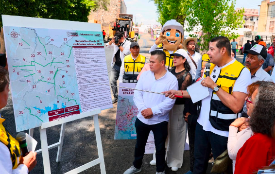 La Gran Avenida registra avance del 42 por ciento en su rehabilitación