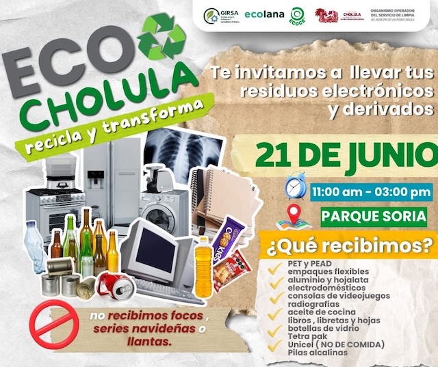 Llega la XVI edición de EcoCholula al Parque Soria