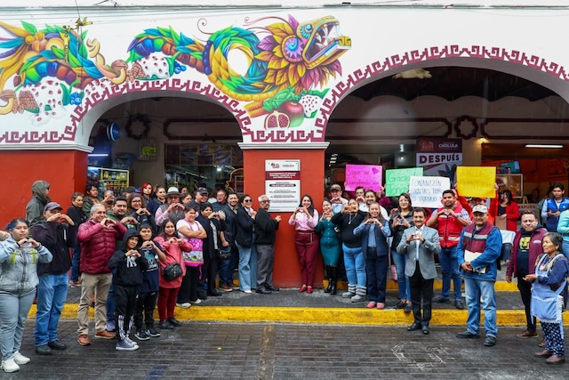 Fue rehabilitado el mercado Cosme del Razo; fortalecerá la actividad comercial de Cholula