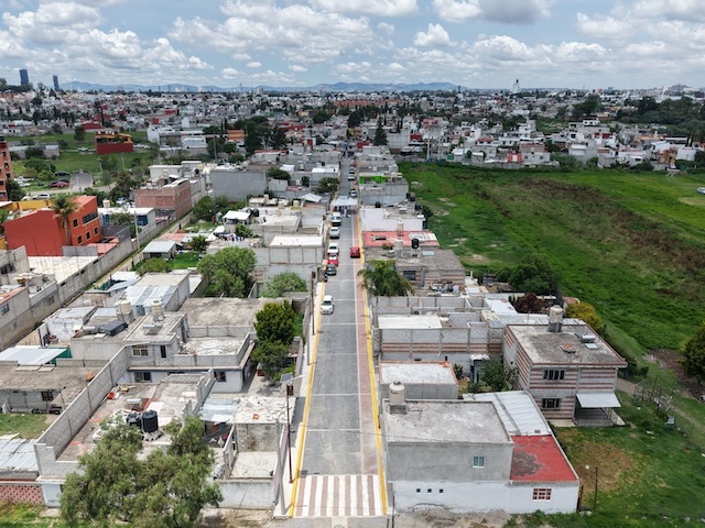 Con más obra pública se fortalece infraestructura urbana en Cuautlancingo