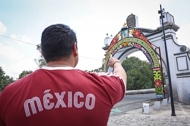 Desde el histórico Puente de México Omar Muñoz invita a la feria de Cuautlancingo 