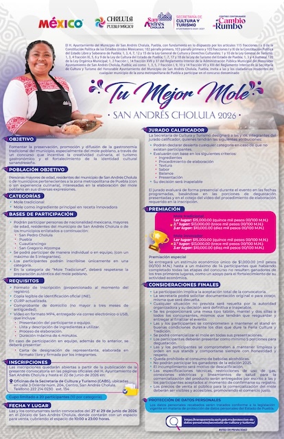 Tradición y  sabor en el concurso “Tu Mejor Mole».